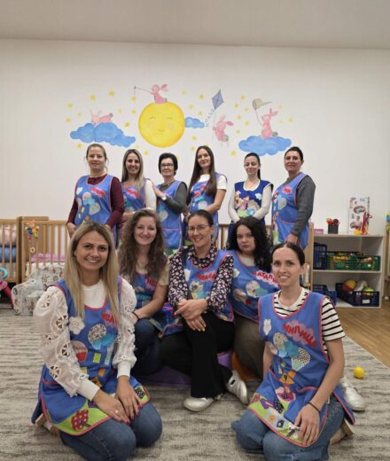 Vaspitači u jaslenim grupama u centralnom objektu u Velikom Gradištu