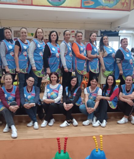 Vaspitači u predškolskim grupama u centralnom objektu u Velikom Gradištu