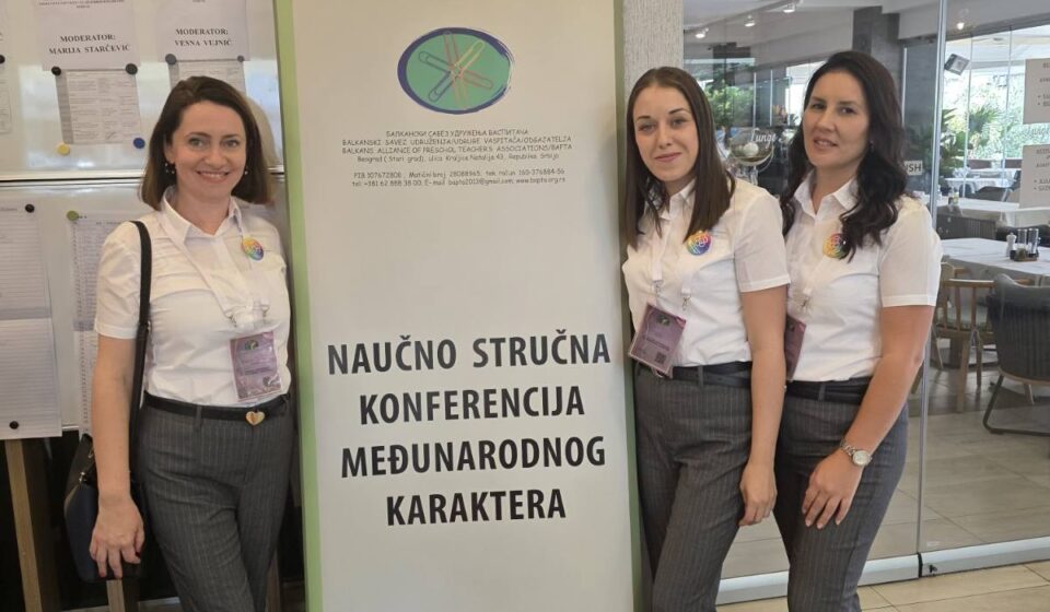 Učešće naših vaspitača na Međunarodnoj konferenciji vaspitača BAPTA